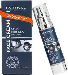 Particle face cream for men